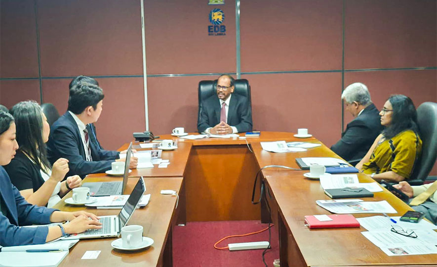 JICA New Chief and Outgoing Chief Pay Courtesy Call on EDB to Strengthen Future Collaboration