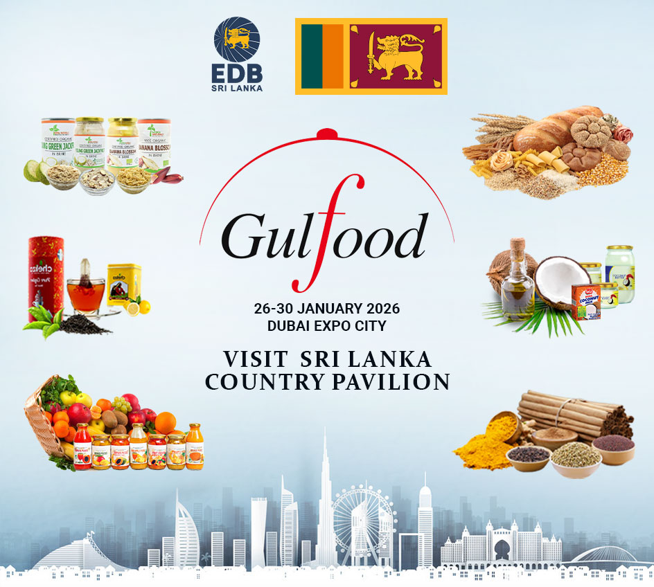 Visit Sri Lanka Country Pavilions at Gulfood 2026 Visit Sri Lanka Country Pavilions at Gulfood 2026