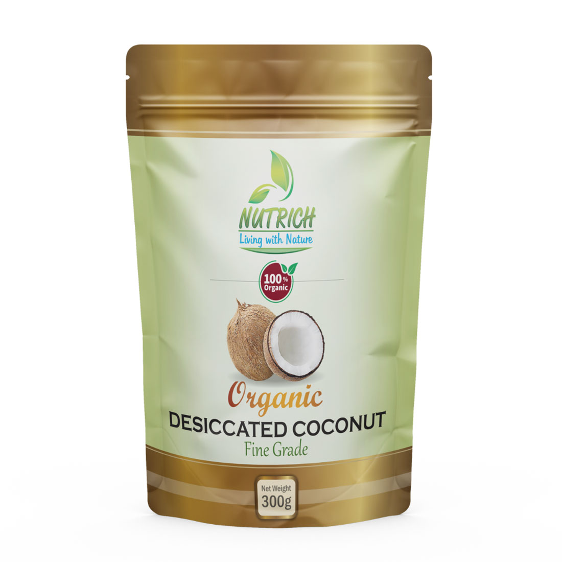 Nutrich Organic Desiccated Coconut (Fine)