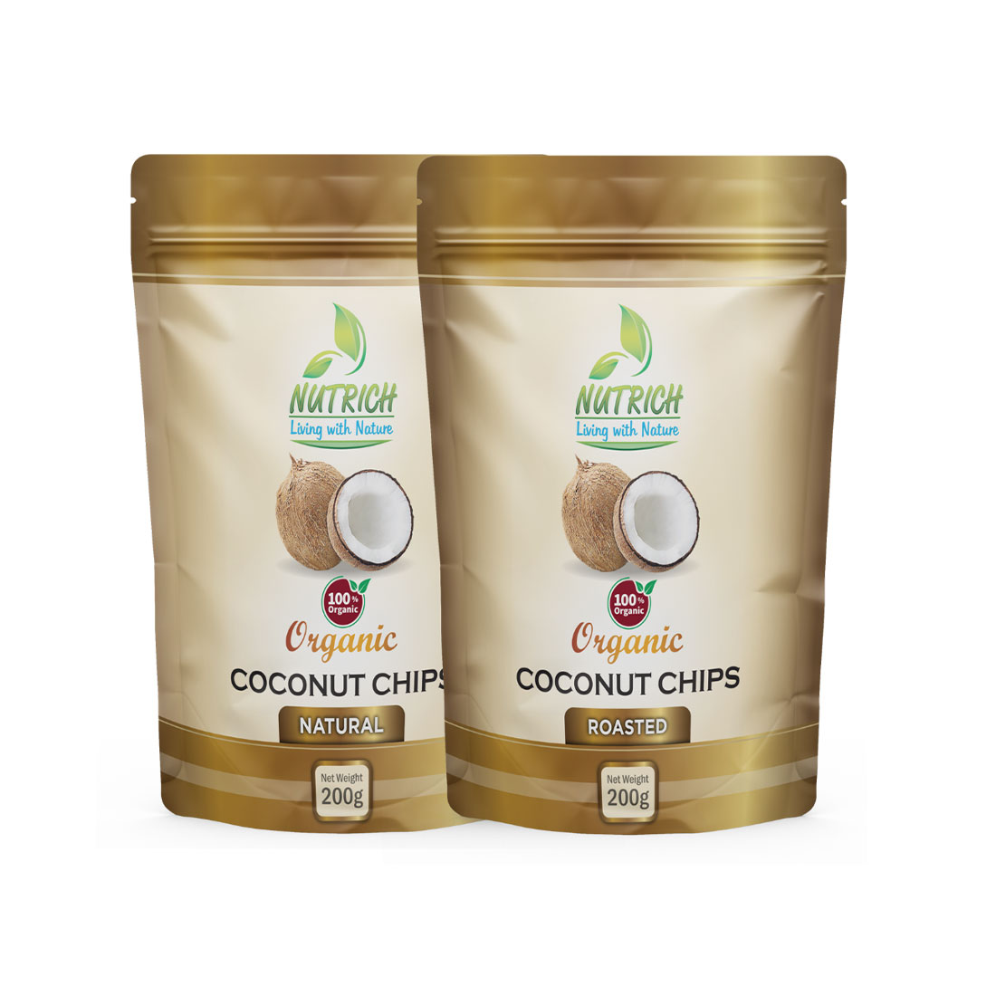 Nutrich Organic Coconut Chips