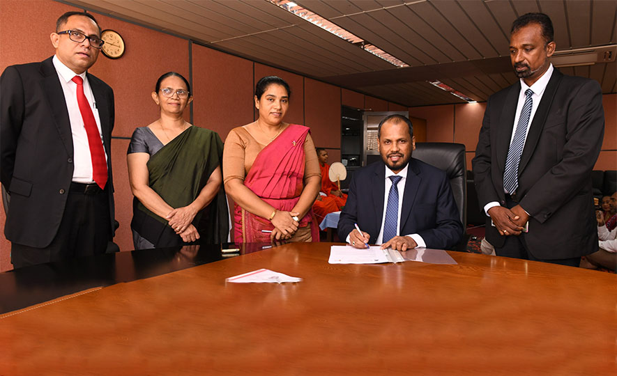 Mangala Wijesinghe Assumes Duties as the 16th Chairman of the Sri Lanka Export Development Board