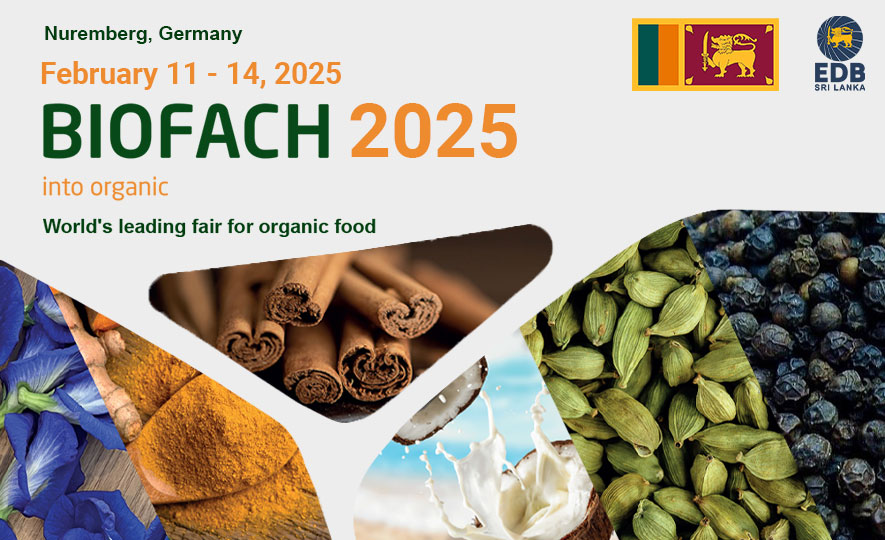 Meet with Sri Lankan Food Product Exporters at BioFach 2025