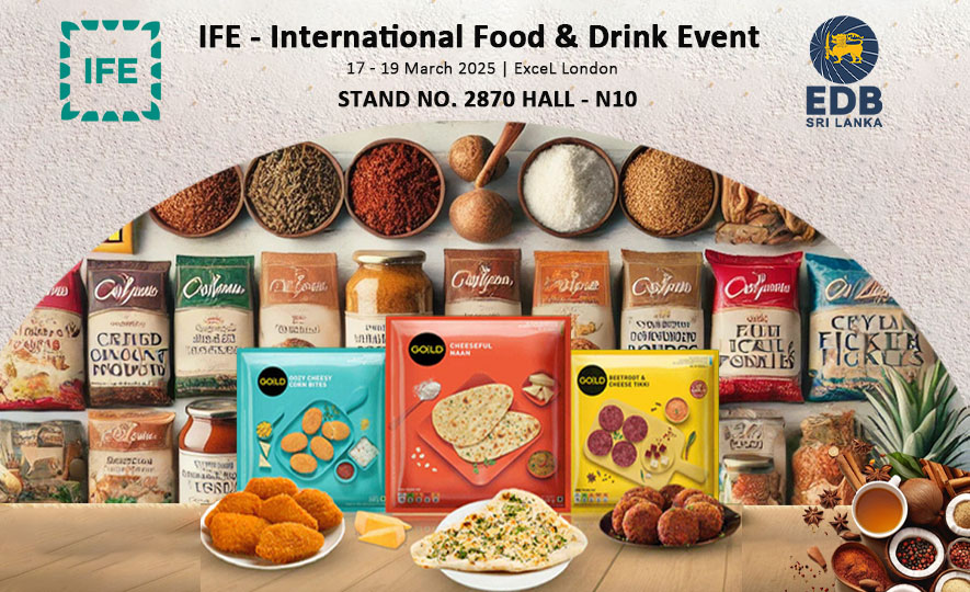 Sri Lanka pavilion at the International Food and Drink Event 2025 (IFE 2025)