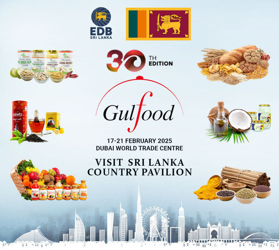 Visit Sri Lanka Country Pavilions at Gulfood 2025